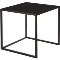 Mica Decorations Beistelltisch Mica Beistelltisch Goa schwarz, 35 x 35 x 33 cm