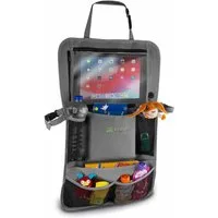 Fioly Rücksitzorganizer Tasche für KFZ Kopfstütze Kind Baby Stauraum für Autositz, Tablet Fach, Befestigungsschlaufen