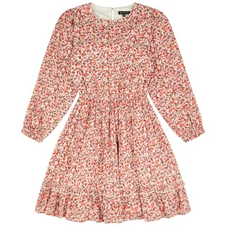 STACCATO - Md.-Kleid light beige aop - Gr. - 152