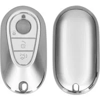 kwmobile Schlüsseltasche Autoschlüssel Hülle für Mercedes Benz (1-tlg), Schlüsselhülle Silikon Case Schlüssel Cover
