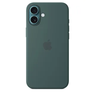 Apple iPhone 16 Plus Silikon Case mit MagSafe ? Seegrün | myyh3zm/a | Cover - Apple