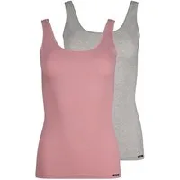 Skiny Achseltop Every Day In Cotton Advantage (2-St., 2er Pack) mit flacher Nahtverarbeitung