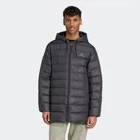 adidas Sportswear Daunenjacke ESSENTIALS CLIMAWARM 3-STREIFEN LIGHT DAUNENPARKA MIT KAPUZE Winterjacke Herren