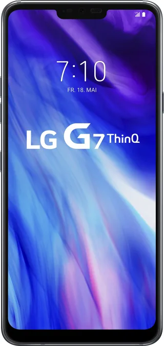 LG G7 ThinQ 64GB platinum grau