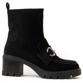 Montevita Stiefelette Mit Absatz Vareli In Schwarz