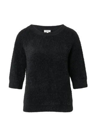 s.Oliver - Strickpullover schwarz - Gr. - 36