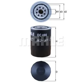 Mahle ?lfilter Citroen Fiat Iveco Peugeot