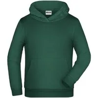 James & Nicholson Kapuzenpullover Klassisches Kapuzensweat für Kinder JN796K Unifarben