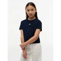 Tommy Hilfiger T-Shirt Regular Fit, Rundhalsausschnitt, reine Baumwolle, Kinder bis 16 Jahre