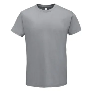 SOLS Herren Regent T-Shirt mit kurzen Ärmeln (Reines Grau)
