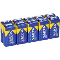 VARTA 10 Stück Varta 4022 Industrial 9V Block lose Batterie