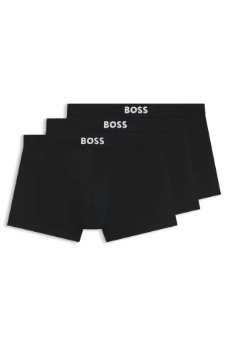 BOSS Menswear Black - Trunk 3P Micro ONE Black - Gr. - XL