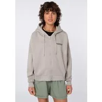 SUBLEVEL Kapuzensweatjacke Oversize Sweatjacke mit Kapuze Oversize Hoodie, Kapuzenpullover, Zipperjacke mit Kapuze, Miniprint