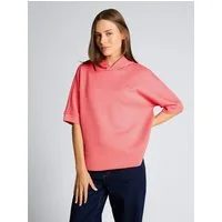 TOM TAILOR Sweatshirt Strick & Sweatshirts Hoodie Sweatshirt aus Scuba