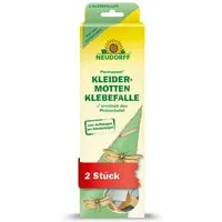 Neudorff Klebefalle Permanent KleidermottenKlebefalle 2 St., Frei von Insektiziden, ermittelt den Mottenbefall, Zum Aufhängen