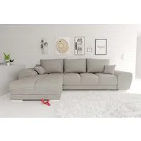 99rooms Ecksofa Antalya, Sofa L-Form, Eckcouch, mit Rückenkissen, Schlaffunktion, Cordstoff POSO