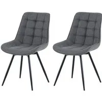 OTTO home Esszimmerstuhl Catania (Set, 2 St), bequemer Stuhl, 360 Grad drehbar in verschiedenen Stoffen und Farben.