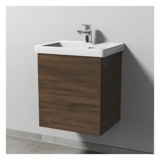 Sanipa 3way Waschtischunterbau zu Villeroy & Boch Subway 3.0 Waschtisch mit 1 Tür, Eiche-Arizona SM84480