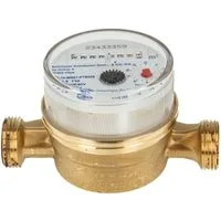 Schlösser Wasserzähler Wohnungs - Wasserzähler 80 mm, 110 mm, 130 mm, mit aktueller Eichung, (inkl. Plombiersatz und Dichtung)