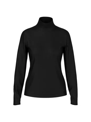 Marc Cain Collections - T-Shirt im femininen Glanz black - Gr. - 38