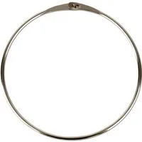 BigDean Schlüsselanhänger Warenring Schlüsselring 150mm mit Schnellverschluss (Set, 1-tlg., XXL Schlüsselring), Schnellverschluss, Retro, Stahl Verzinkt