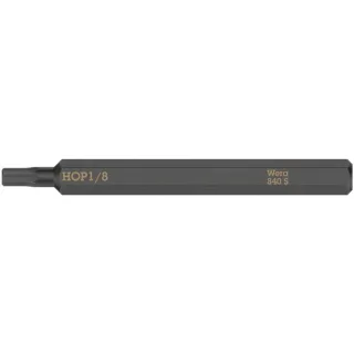 Wera 840 S Hex-Plus Innensechskant Bits für Schlagschraubendreher, metrisch - 05018154001