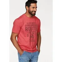 Man's World Rundhalsshirt kurzärmelig, lässige Passform, bedruckt, Rundhalsausschnitt