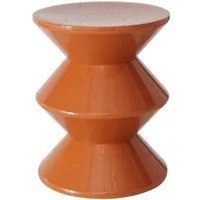 BOLTZE Beistelltisch Beistelltisch RetroCharm – Stilvoller Hingucker in Orange (1-St)