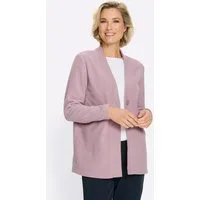 Sieh an! Fleecejacke Fleece-Jacke Langarm