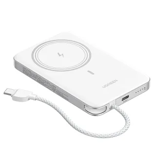 Ugreen PB570 30W 39.2Wh 10000mAh Magnetic Wireless Power Bank with Integrated USB-C Cable External Battery Power Supply