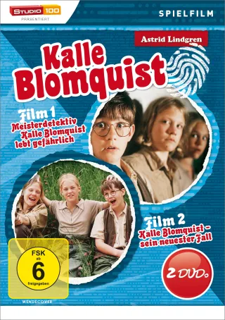 Astrid Lindgren: Kalle Blomquist: Kalle Blomquist lebt gefährlich / Kalle Blomquist ... [2 DVDs]