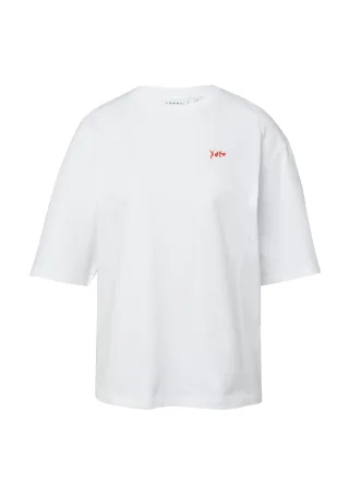 comma - T-Shirt weiß - Gr. - 34