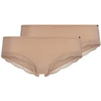 Skiny Panty Classicotton (2er Pack) feminin, bequem, elastisch, mit Spitze, mit Stretch, Baumwollmix