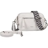 Gabor Handtasche Silena, Damen Umhängetasche, Schultertasche mit stylischem Gurtband