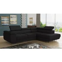 Sofnet Ecksofa Caris Cord, mit Schlaffunktion und Bettkasten, Wohnlandschaft mit einstellbare Kopfstützen, Schlafsofa