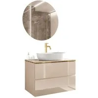 Lookway Badmöbel-Set AURORA KASCHMIR GOLD