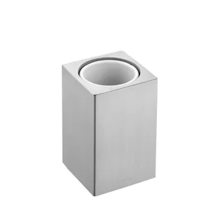 Cosmic Metric Zahnbürstenhalter Metric Inox 7x7x11cm, Edelstahl Satinierd, 387050021 WJP038A7050021