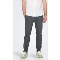ONLY & SONS Chinohose ONSMARK SLIM CHECK 020919 PANT NOOS