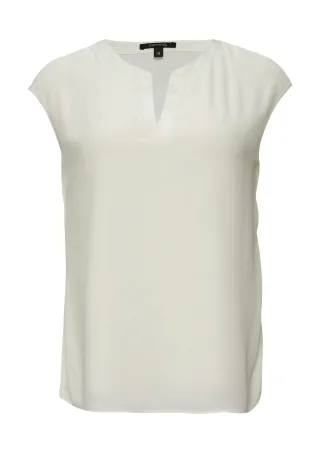 comma - T-Shirt weiß - Gr. - 34