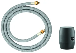 GROHE Schlauch für Auslaufbrausen 48378 für GROHE Blue EH-Spültischbatt. chrom, 48378000 48378000