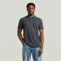 G-STAR Poloshirt Dunda Slim Fit Logostickerei auf der Brust