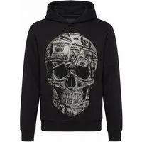 PHILIPP PLEIN Sweatshirt Skull Mit Schmucksteinen
