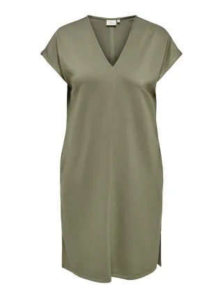 ONLY CARMAKOMA - CARLISE CAPSLEEVE V-NECK ABK DRESS JRS - Gr. - 44