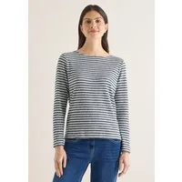 CECIL Langarmshirt mit U-Boot-Ausschnitt