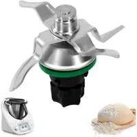 TUWENA Flügelmesser Messer für Thermomix TM5/TM6, Ersatzmesser Mixmesser aus Edelstahl