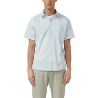 s.Oliver Kurzarmhemd mit Minimal-Muster