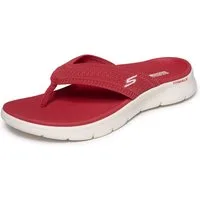 Skechers GO WALK FLEX SANDAL Zehentrenner Badeschuh, Strandschuh, Sommerschuh mit Goga Mat Fußbett