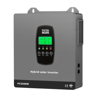 [EU Direct] DATOUBOSS 1800W Hybrid Solar Inverter, 12V DC to 220/230V AC Pure Sine Wave Inverter with MPPT 100A Charge C