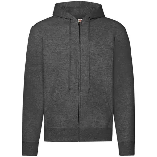 Fruit of the Loom - Sweatshirt, mit Kapuze für Herren (Grau meliert)
