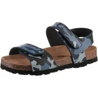 KIDSWORLD Riemchensandale Sommerschuh, Strandschuh, Urlaubschuh mit Camouflage-Muster